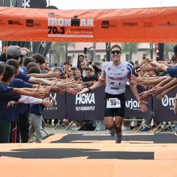 Brasil e Uruguai se destacam no Ironman 70.3 Florianópolis 2025