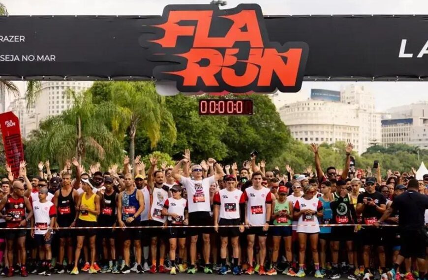 Fla Run celebra 130 anos do Flamengo com corrida no Aterro