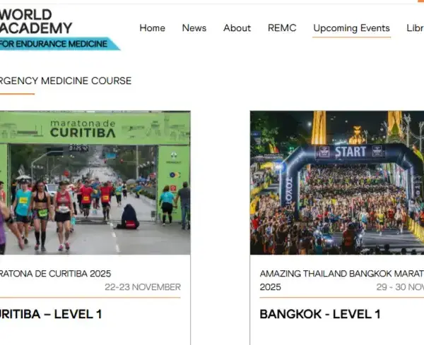 Curso de Medicina de Emergência em Corrida de Rua acontece em Curitiba