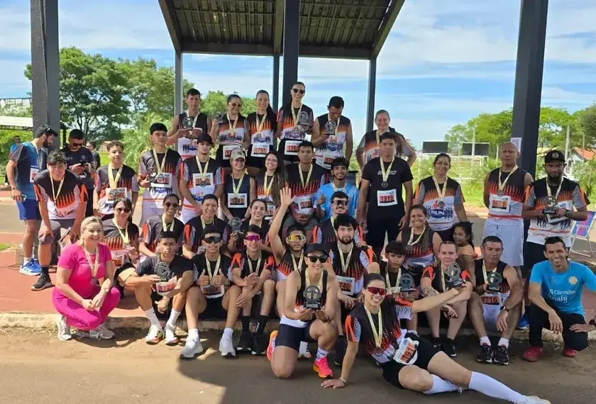 Run Sapucaia é a maior equipe da II Corrida Circuito Analy em Amambai