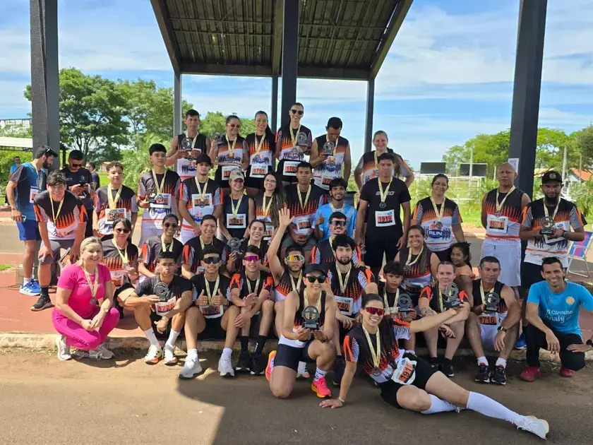 Run Sapucaia é a maior equipe da II Corrida Circuito Analy em Amambai