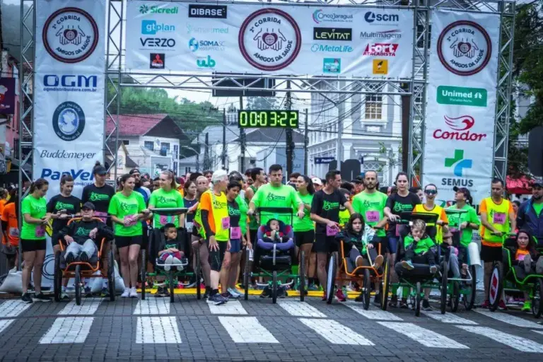 Participe da Corrida Beneficente do Hospital Sagrada Família em dezembro