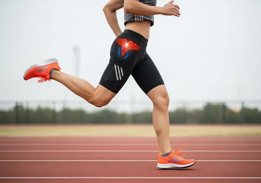 Como a mobilidade do quadril afeta a corrida