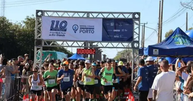 Porto do Rio Grande celebra 110 anos com corrida de rua