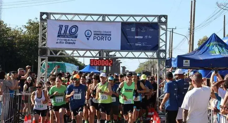 Porto do Rio Grande celebra 110 anos com corrida de rua