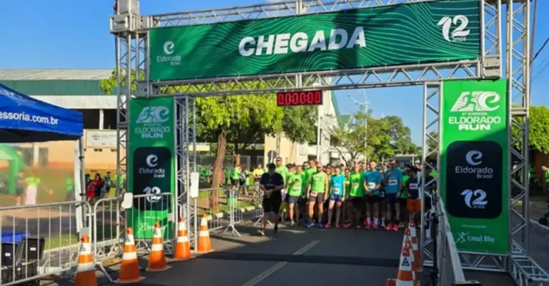Inscrições abertas para a 5ª Eldorado Run em Três Lagoas (MS)