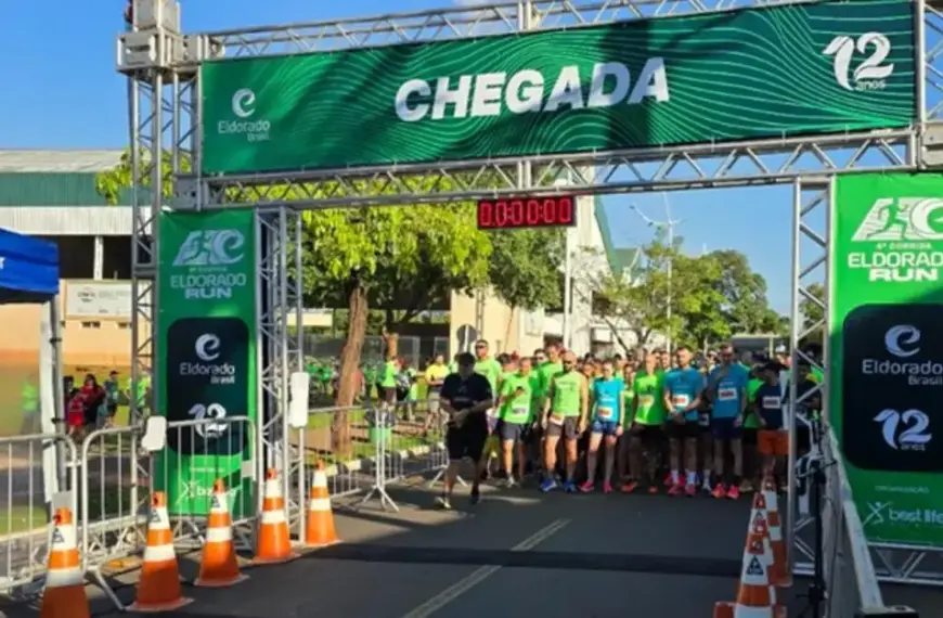 Inscrições abertas para a 5ª Eldorado Run em Três Lagoas (MS)