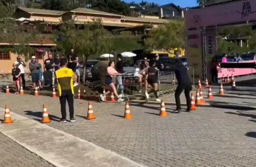 Corredora é desclassificada após queda de atleta em São Roque