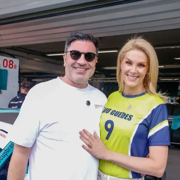 Edu Guedes retorna às corridas com surpresa de Ana Hickmann