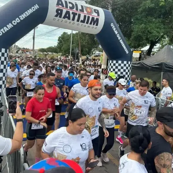 Polícia Militar reúne 2.190 corredores na 25ª Corrida Homens do Mato