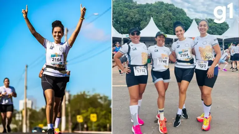 Bombeiros animam corredores com música divertida em Cuiabá