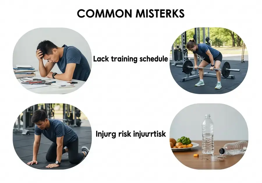 Erros comuns ao combinar força e corrida