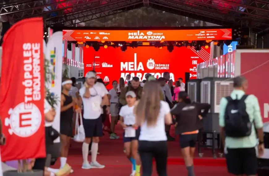 Metrópoles Run: Tenda de Apoio para Atletas na Corrida de 2025
